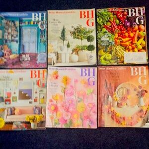 Better Homes & gardens magazines